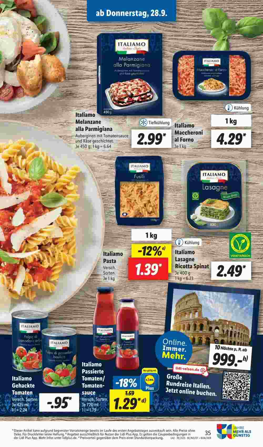 Lidl Prospekt (ab 24.09.2023) zum Blättern - Seite 51