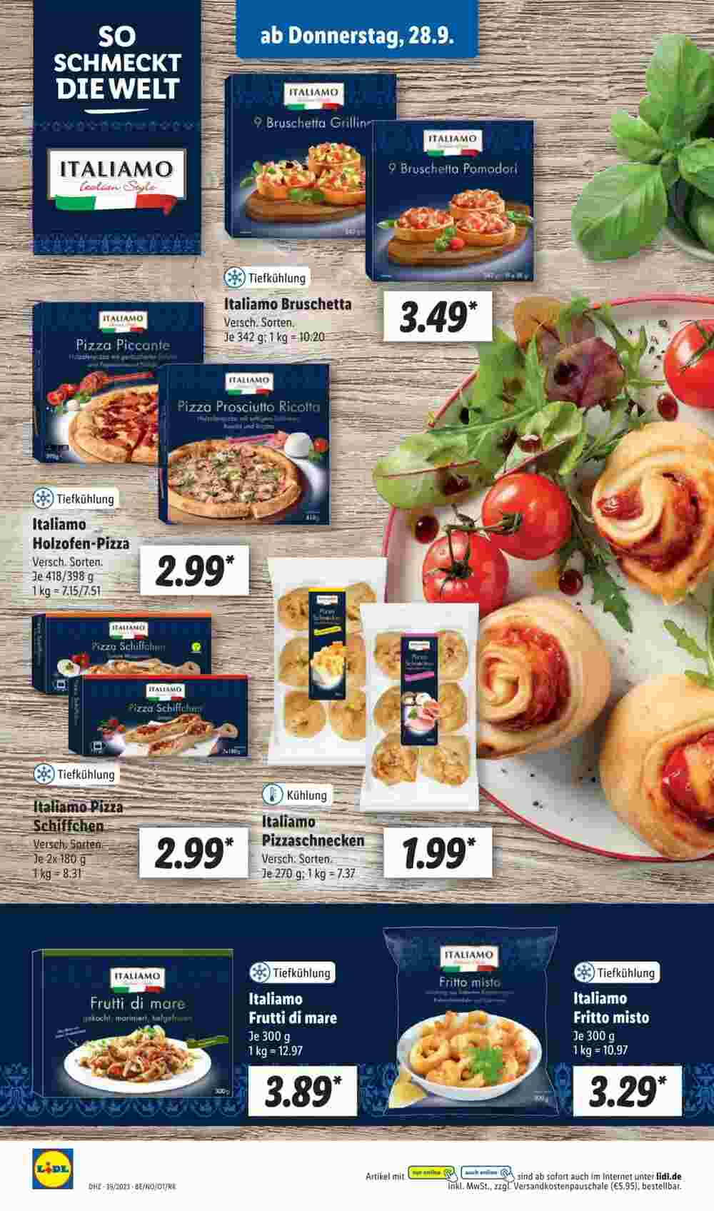 Lidl Prospekt (ab 24.09.2023) zum Blättern - Seite 54