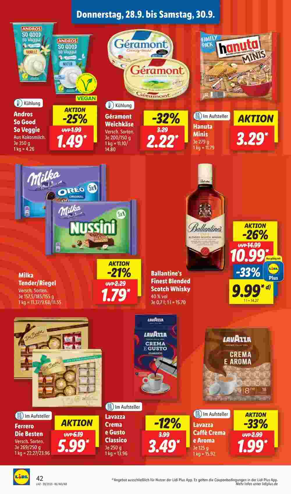 Lidl Prospekt (ab 24.09.2023) zum Blättern - Seite 60