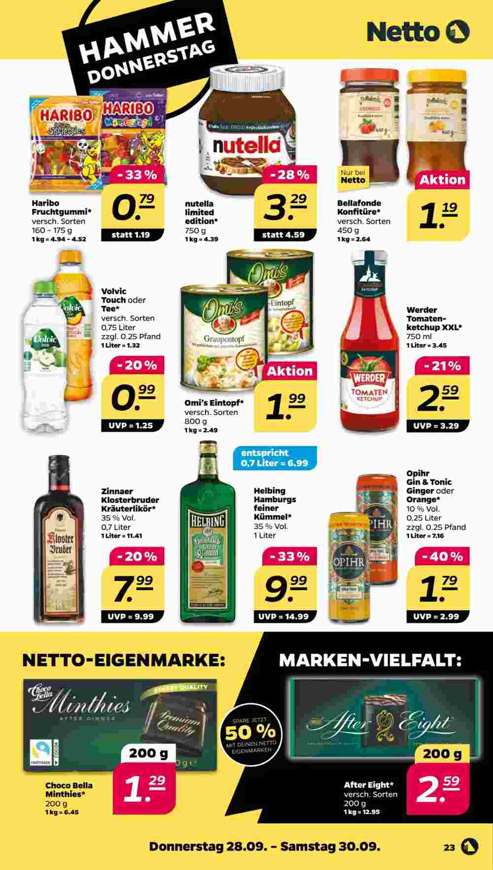 NETTO Prospekt (ab 25.09.2023) zum Blättern - Seite 23