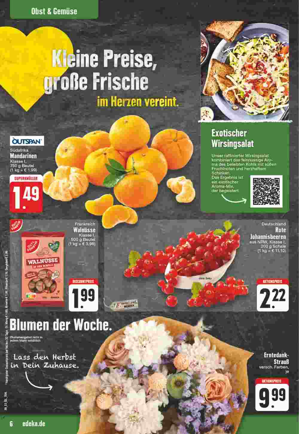 Edeka Wegner Prospekt (ab 25.09.2023) zum Blättern - Seite 6