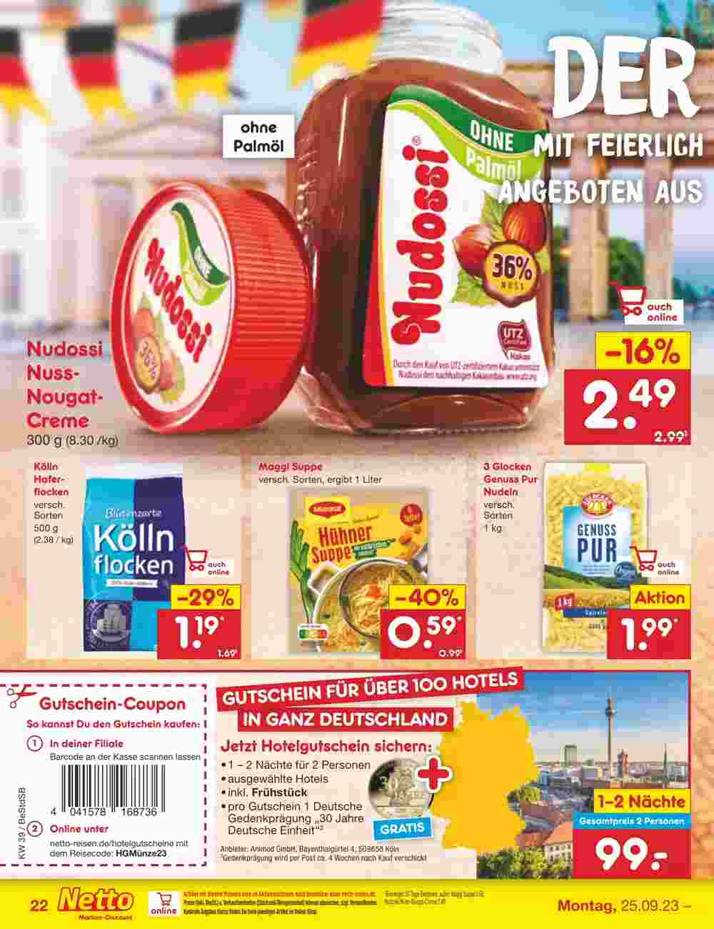 Netto Marken-Discount Prospekt (ab 25.09.2023) zum Blättern - Seite 24