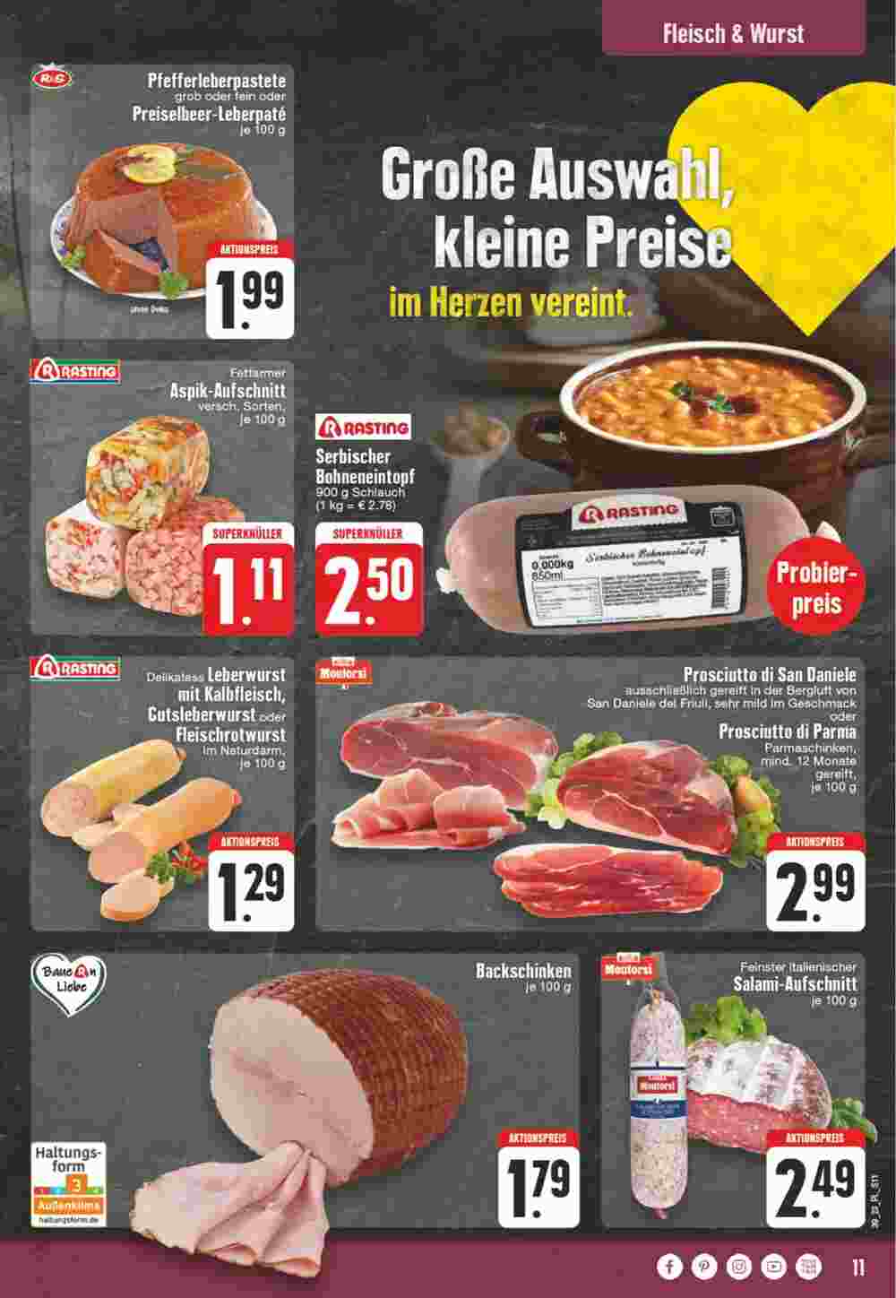 EDEKA Vogl Prospekt (ab 25.09.2023) zum Blättern - Seite 11