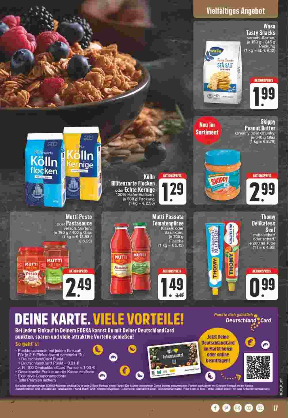 EDEKA Vogl Prospekt (ab 25.09.2023) zum Blättern - Seite 17