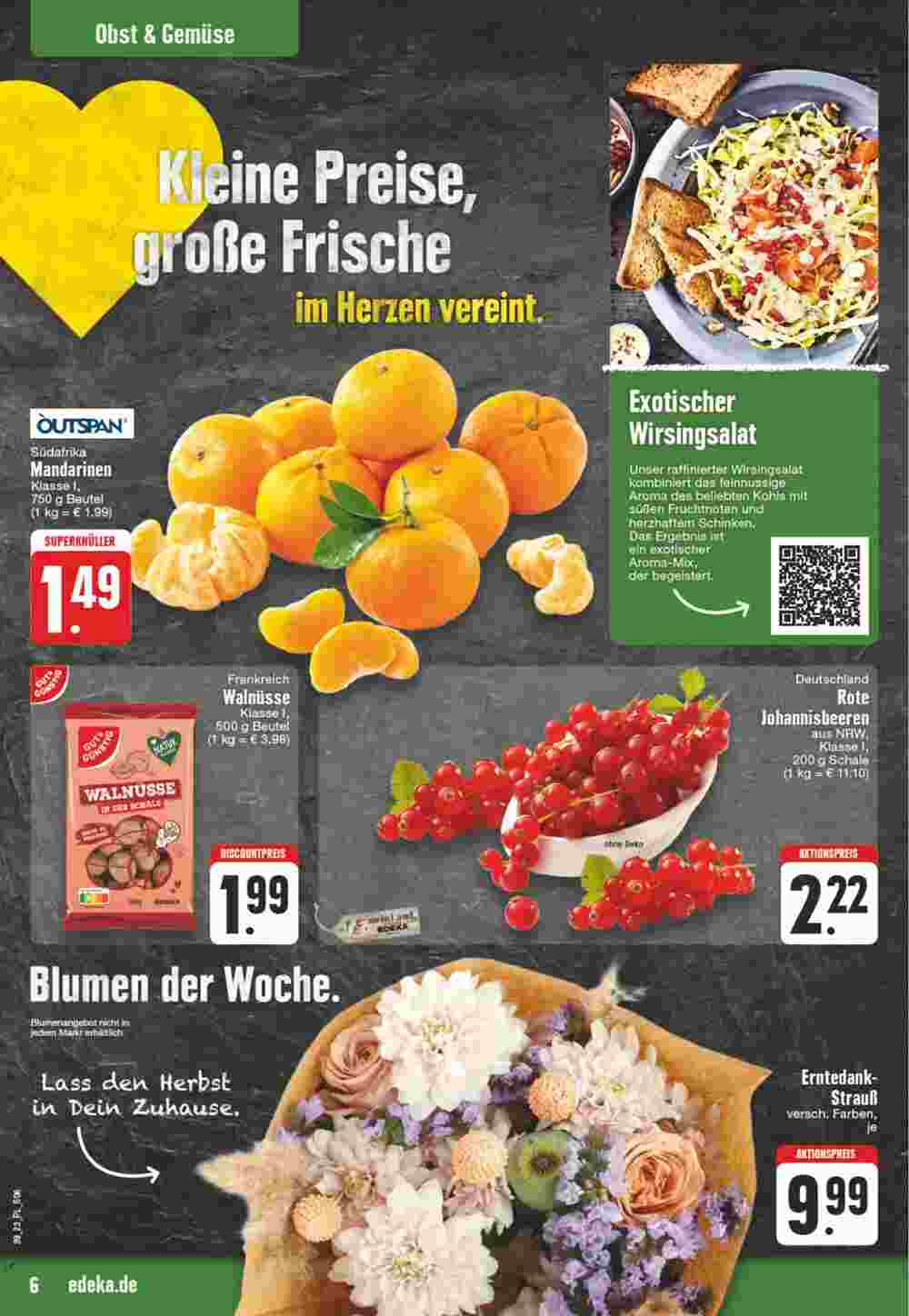 EDEKA Vogl Prospekt (ab 25.09.2023) zum Blättern - Seite 6