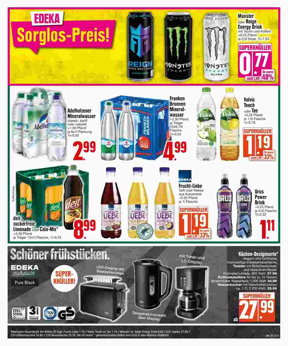 Edeka Scherer Prospekt (ab 25.09.2023) zum Blättern - Seite 13