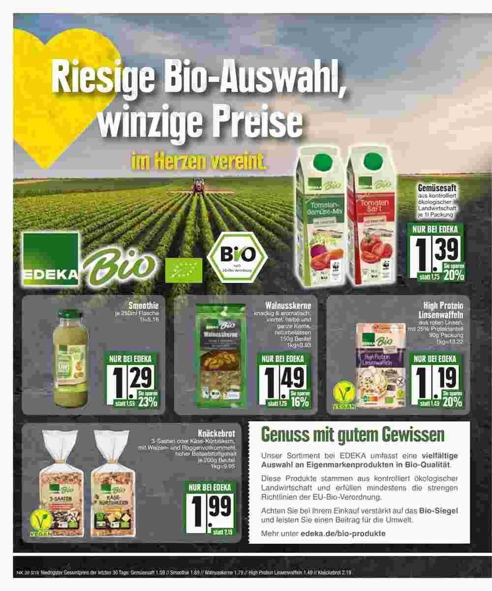 Edeka Scherer Prospekt (ab 25.09.2023) zum Blättern - Seite 18