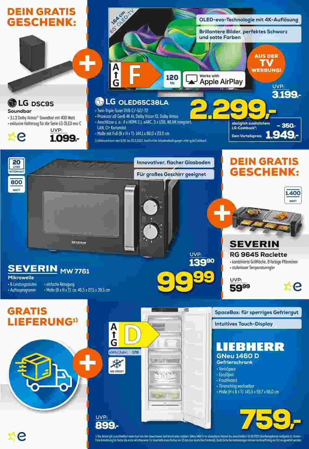 Euronics Prospekt (ab 26.09.2023) zum Blättern - Seite 4