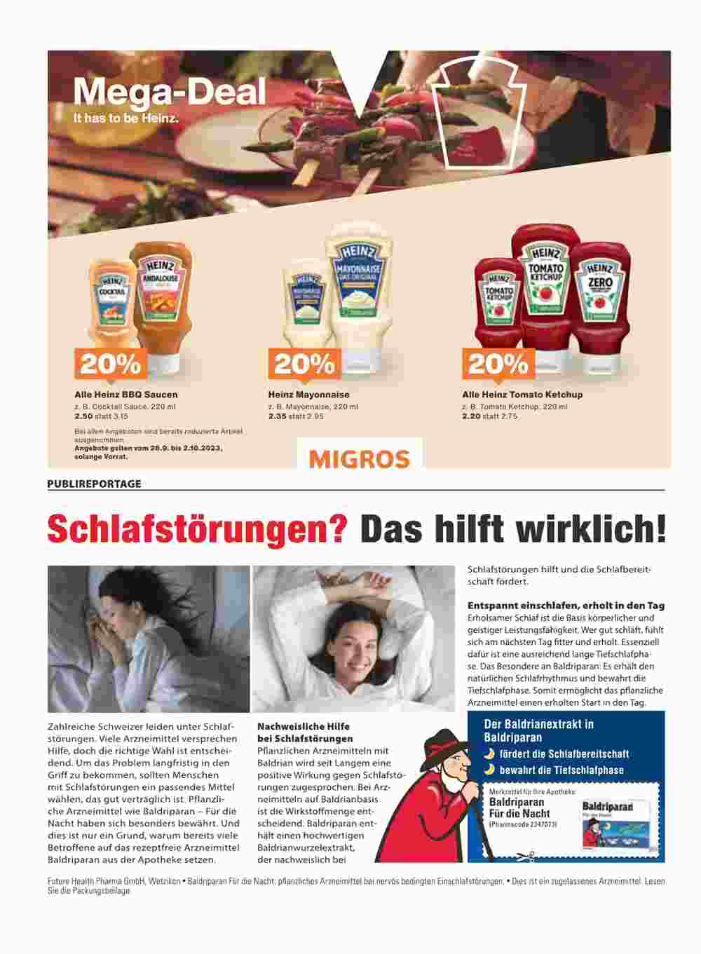 Migros Prospekt (ab 26.09.2023) zum Blättern - Seite 80