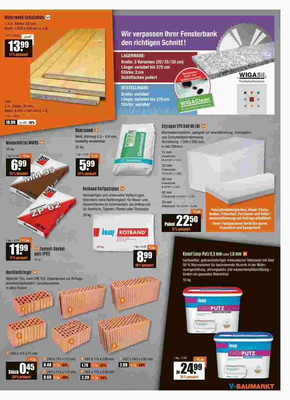 V Baumarkt Prospekt (ab 27.09.2023) zum Blättern - Seite 9