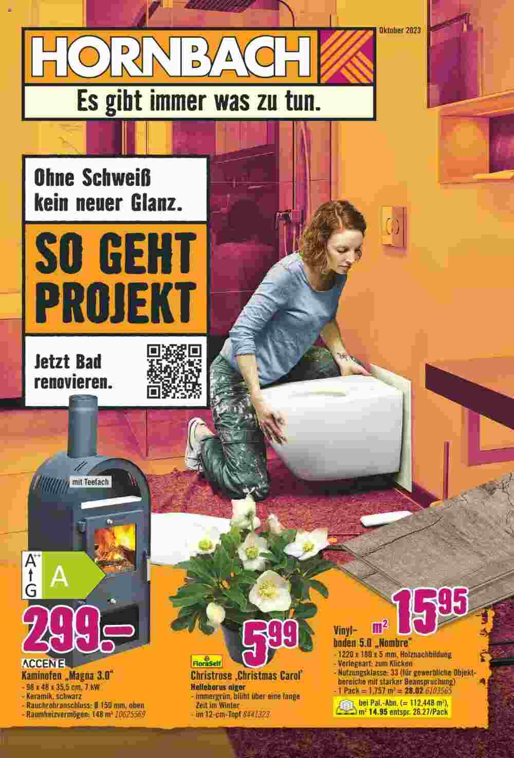 Hornbach Prospekt (ab 28.09.2023) zum Blättern - Seite 1