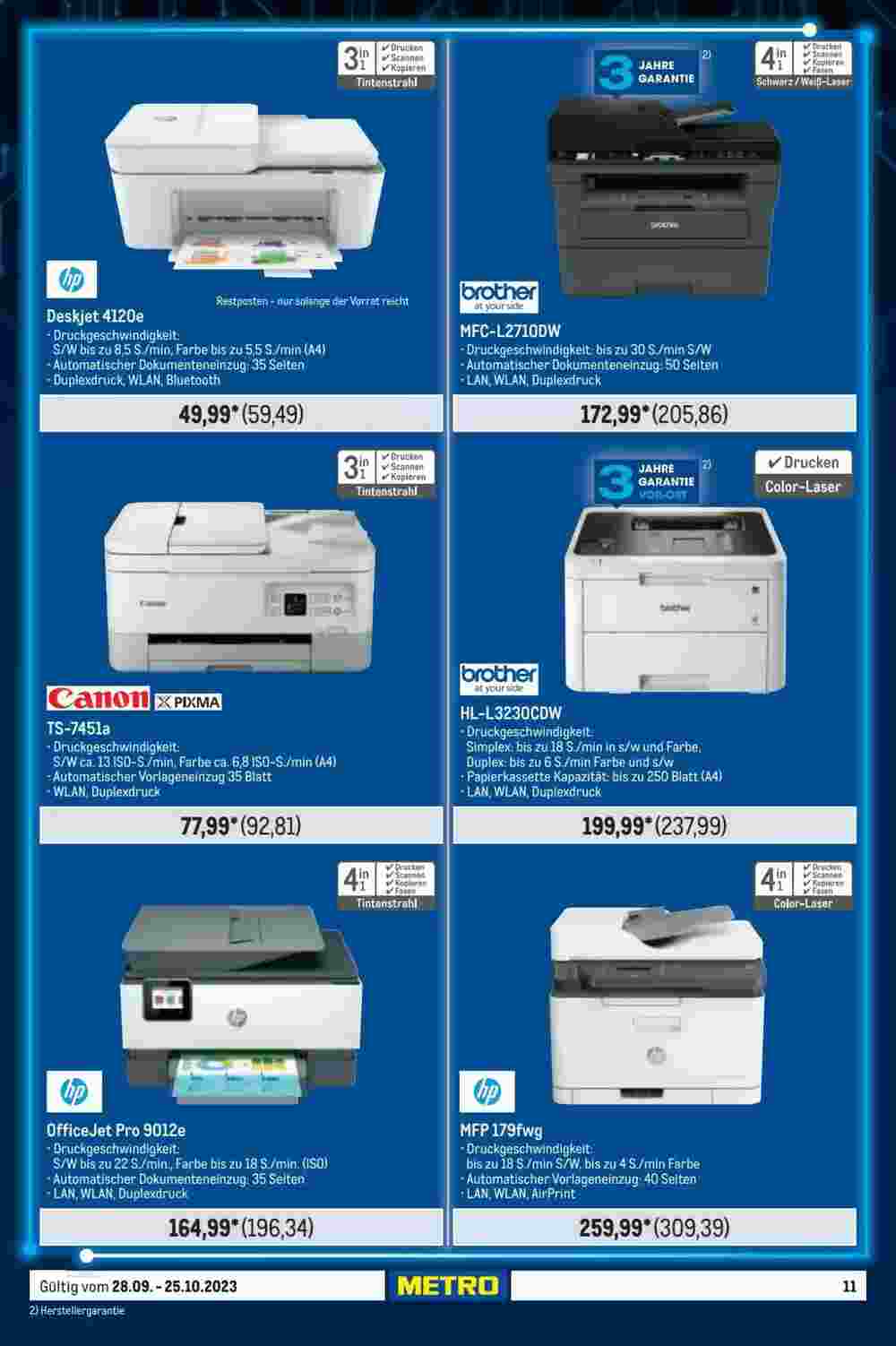 METRO Prospekt (ab 28.09.2023) zum Blättern - Seite 11