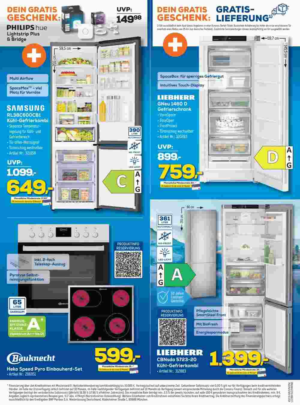 Euronics Prospekt (ab 29.09.2023) zum Blättern - Seite 11