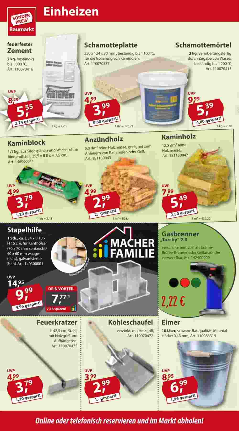 Sonderpreis Baumarkt Prospekt (ab 30.09.2023) zum Blättern - Seite 4