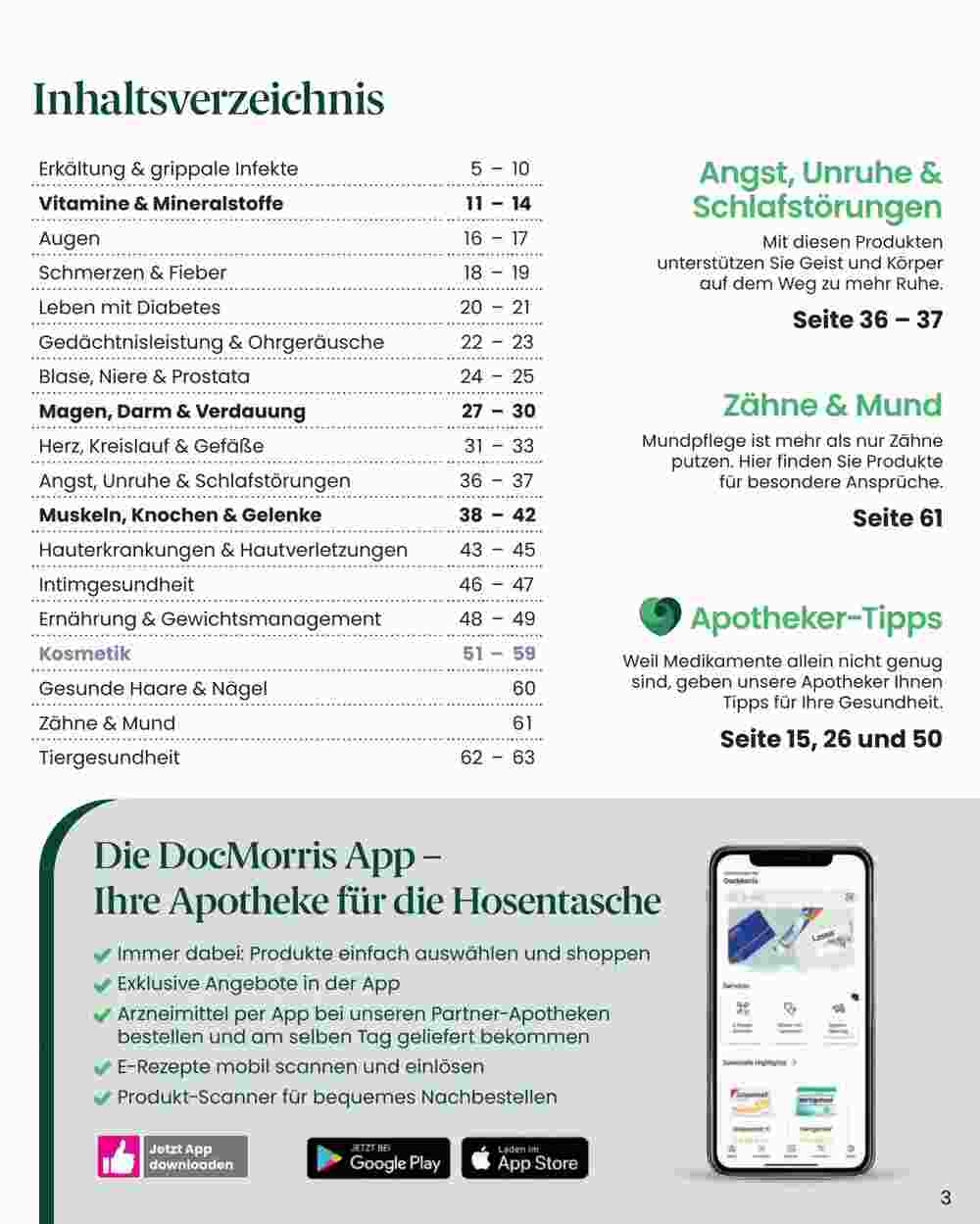 DocMorris Prospekt (ab 30.09.2023) zum Blättern - Seite 3