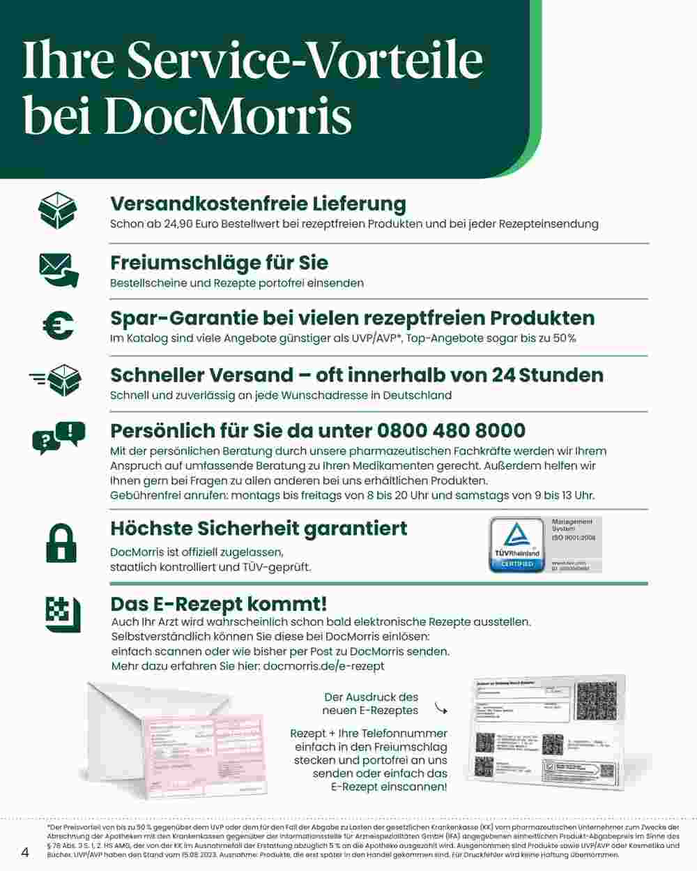 DocMorris Prospekt (ab 30.09.2023) zum Blättern - Seite 4