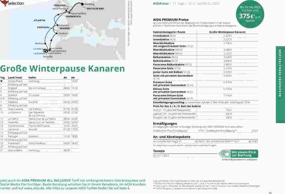 Aida Cruises Prospekt (ab 01.10.2023) zum Blättern - Seite 10