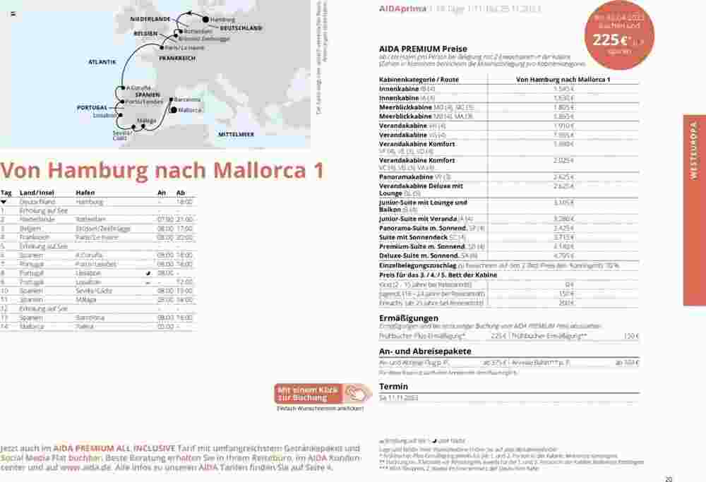 Aida Cruises Prospekt (ab 01.10.2023) zum Blättern - Seite 20