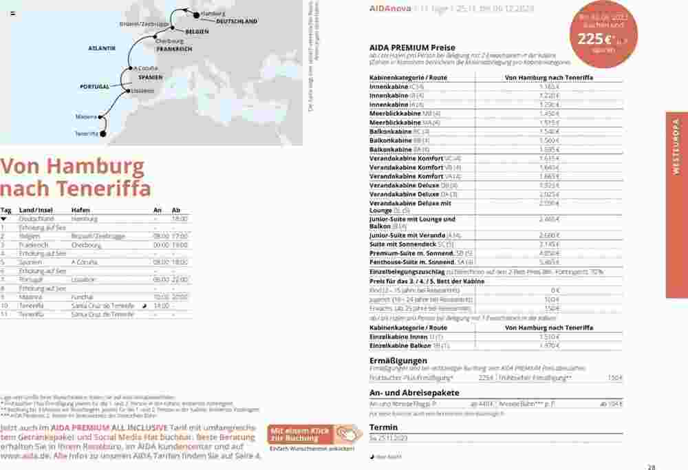 Aida Cruises Prospekt (ab 01.10.2023) zum Blättern - Seite 28