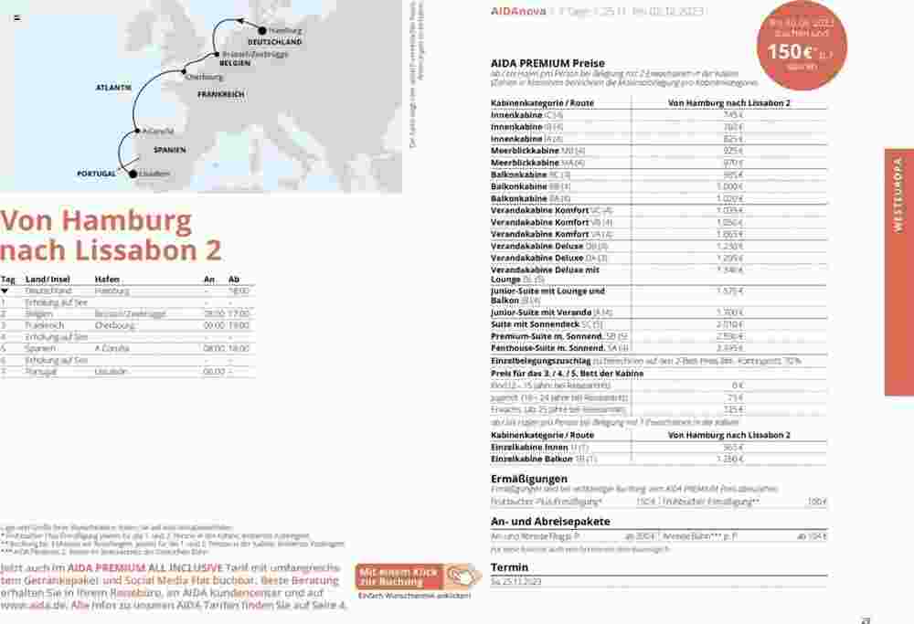 Aida Cruises Prospekt (ab 01.10.2023) zum Blättern - Seite 29