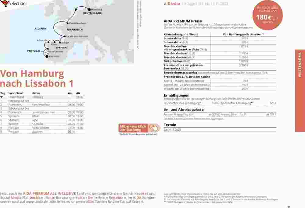 Aida Cruises Prospekt (ab 01.10.2023) zum Blättern - Seite 31