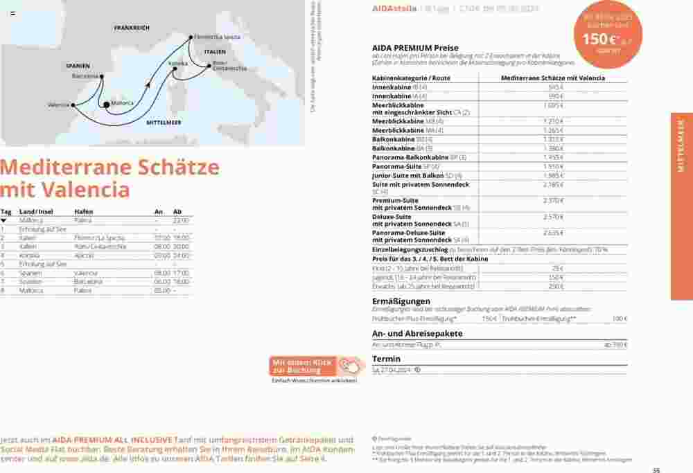 Aida Cruises Prospekt (ab 01.10.2023) zum Blättern - Seite 36