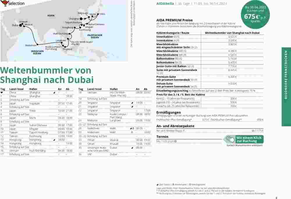 Aida Cruises Prospekt (ab 01.10.2023) zum Blättern - Seite 8