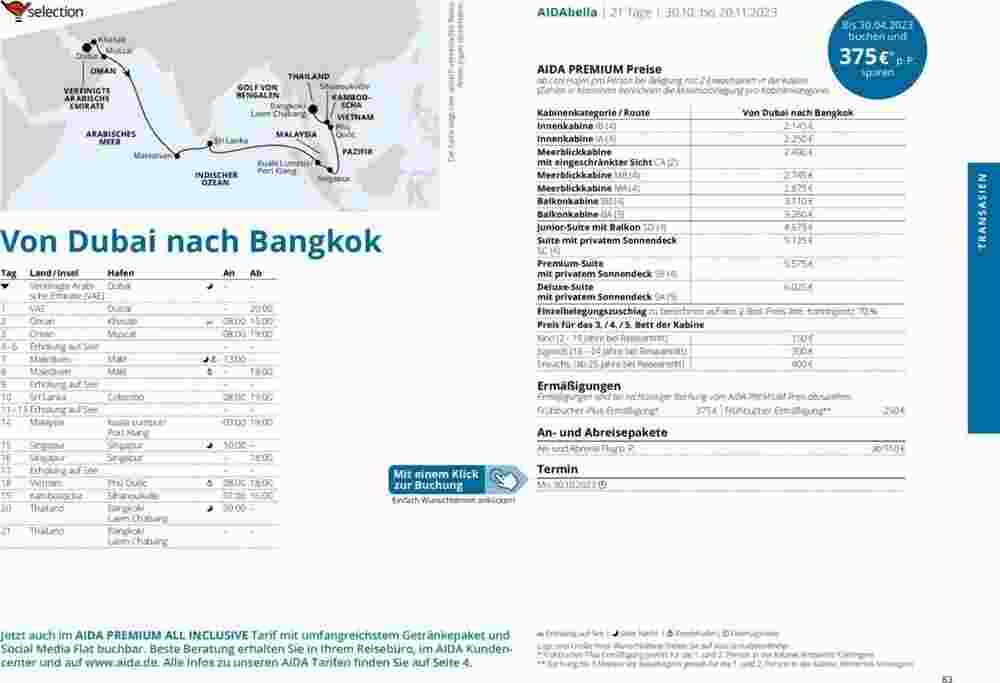 Aida Cruises Prospekt (ab 01.10.2023) zum Blättern - Seite 83
