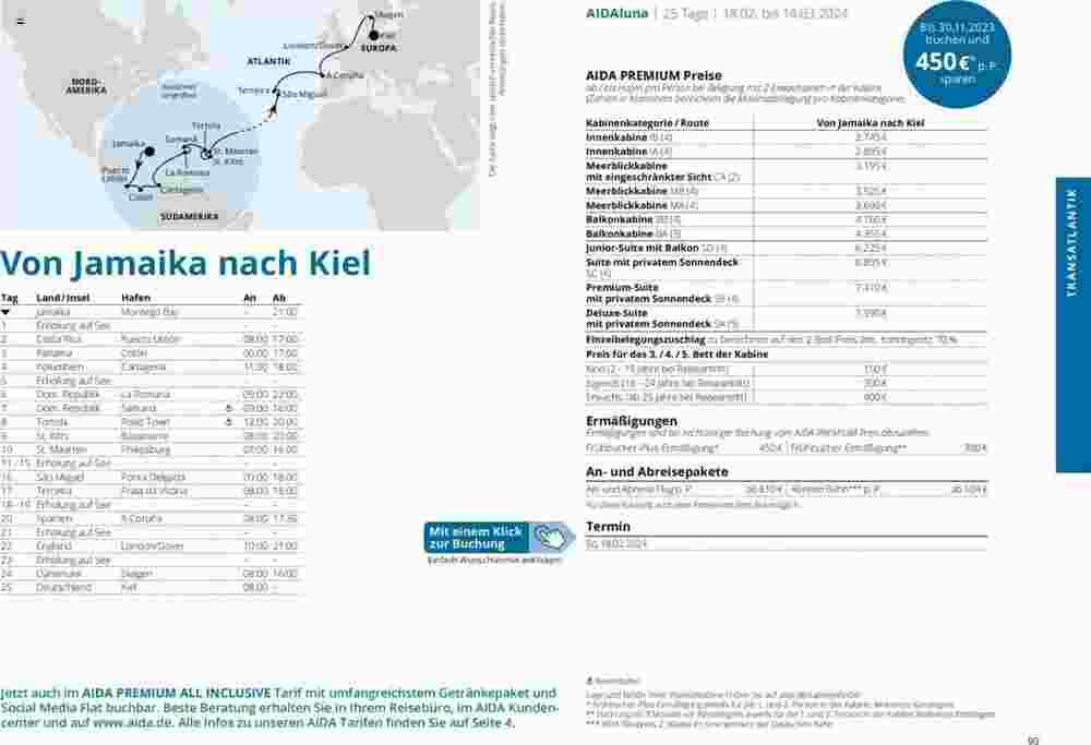 Aida Cruises Prospekt (ab 01.10.2023) zum Blättern - Seite 90