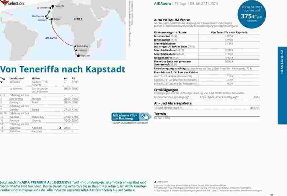 Aida Cruises Prospekt (ab 01.10.2023) zum Blättern - Seite 98