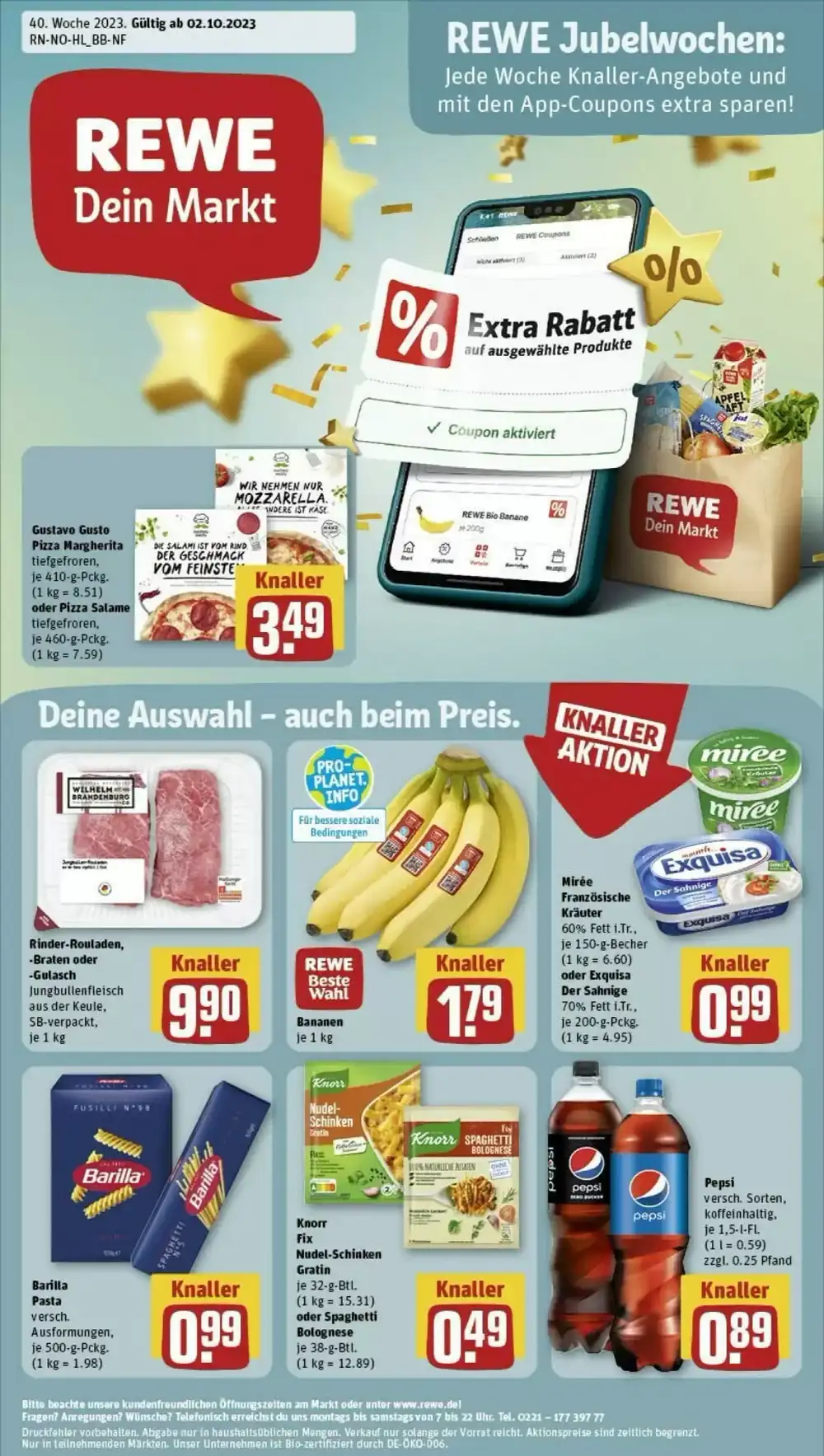 REWE Prospekt (ab 01.10.2023) zum Blättern Prospekt Expert