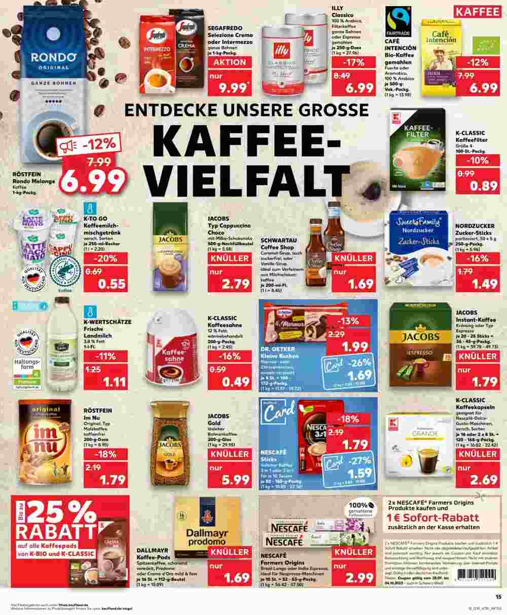 Kaufland Prospekt (ab 01.10.2023) zum Blättern - Seite 21