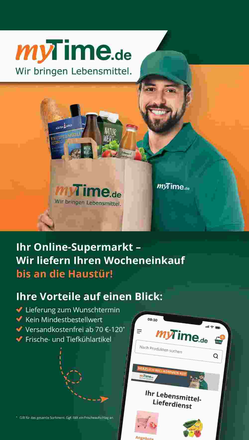 myTime.de Prospekt (ab 01.10.2023) zum Blättern - Seite 1