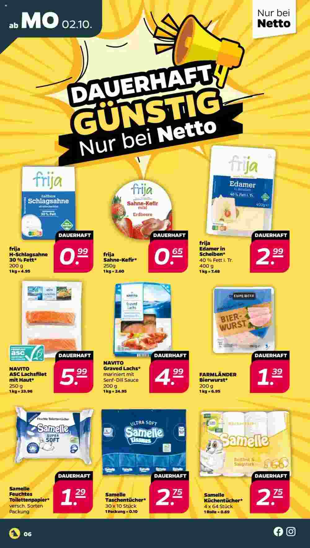 NETTO Prospekt (ab 02.10.2023) zum Blättern - Seite 6