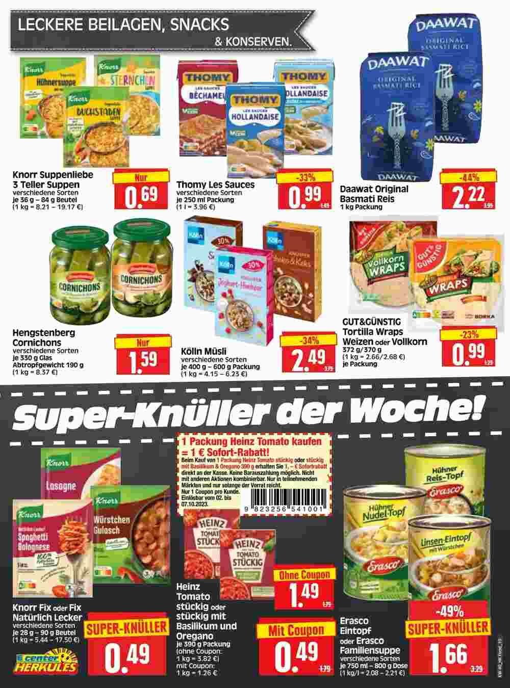 Edeka Herkules Prospekt (ab 02.10.2023) zum Blättern - Seite 10