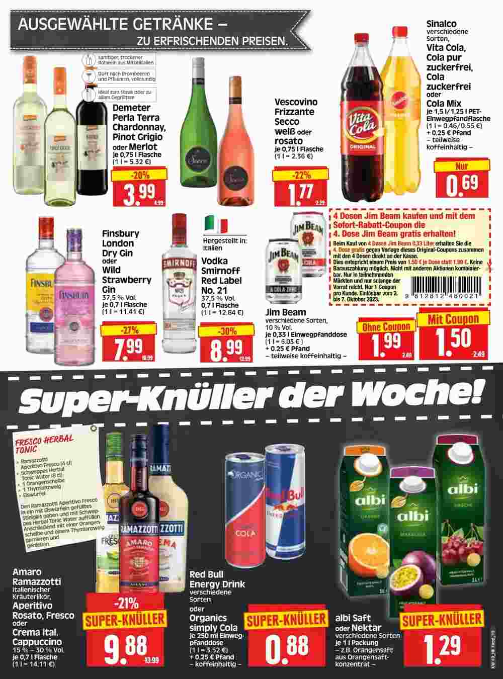 Edeka Herkules Prospekt (ab 02.10.2023) zum Blättern - Seite 15