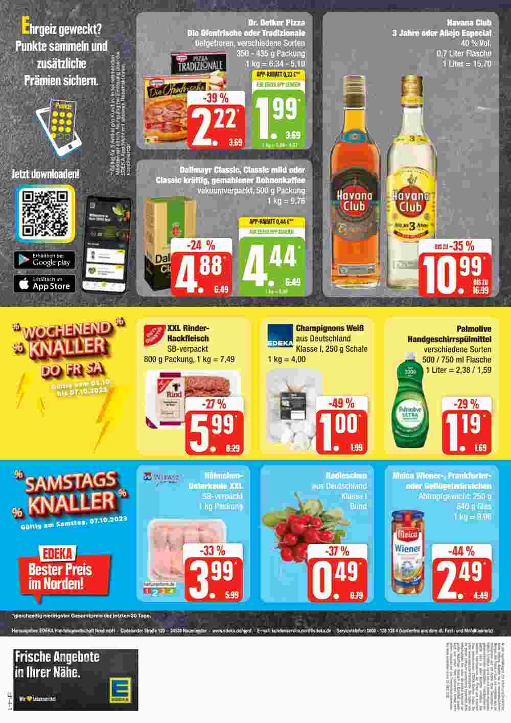 Edeka Frischemarkt Prospekt (ab 02.10.2023) zum Blättern - Seite 4