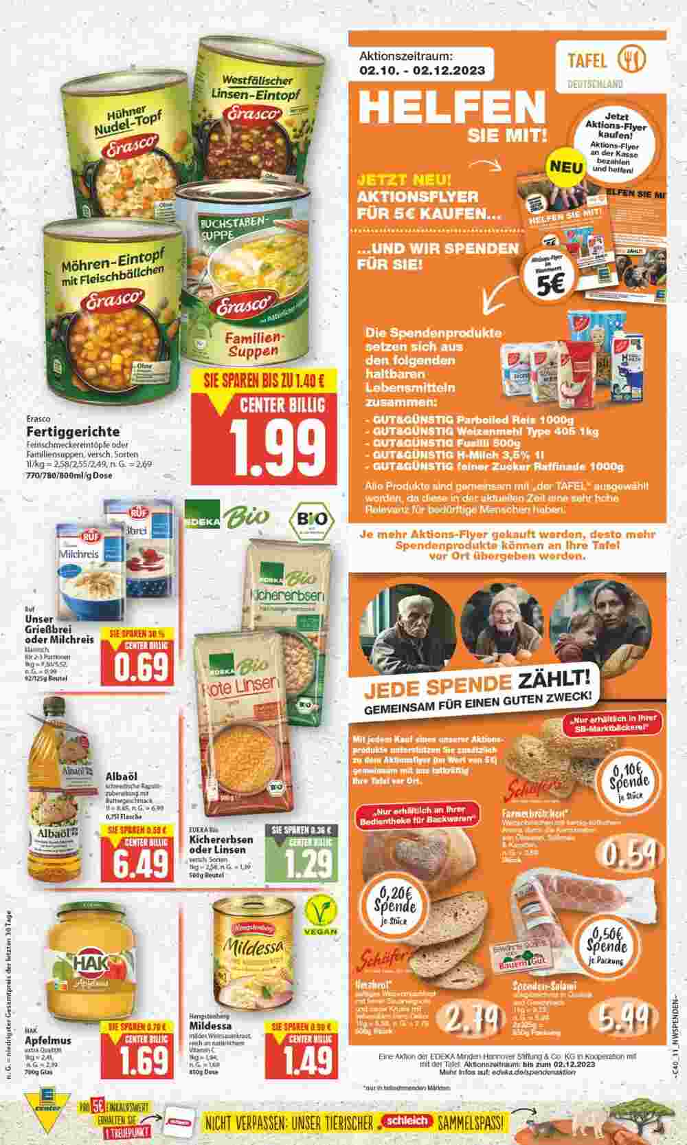 Edeka Center Prospekt (ab 02.10.2023) zum Blättern - Seite 11