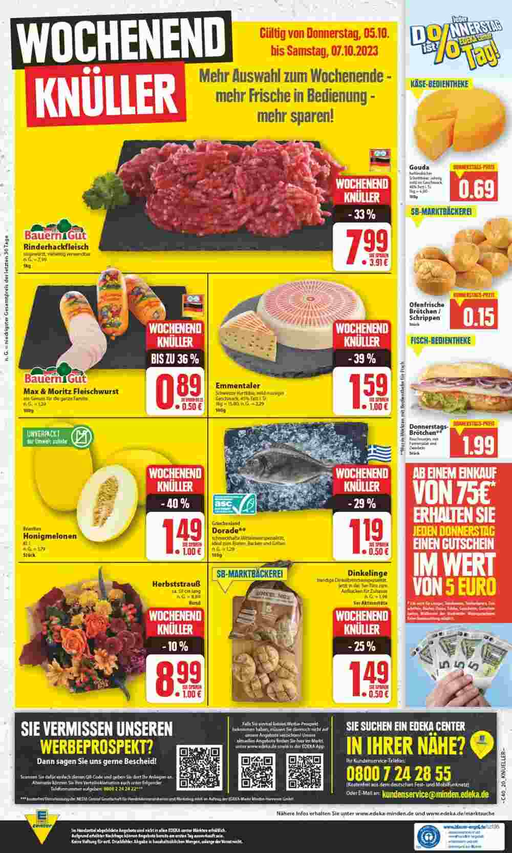 Edeka Center Prospekt (ab 02.10.2023) zum Blättern - Seite 20