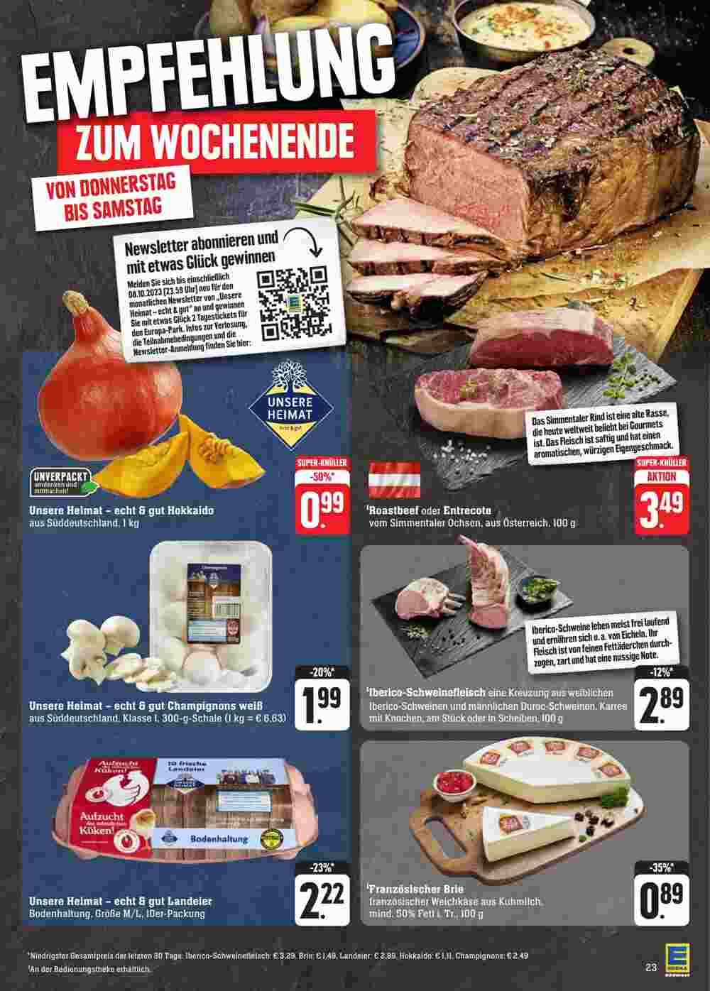 Edeka Neukauf Prospekt (ab 02.10.2023) zum Blättern - Seite 24