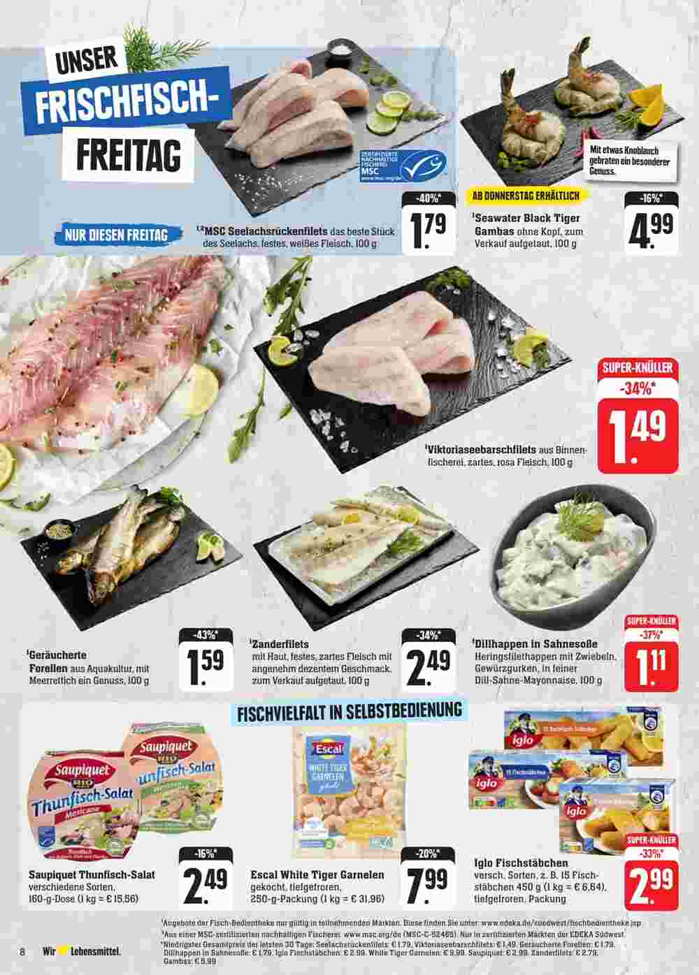 Edeka Neukauf Prospekt (ab 02.10.2023) zum Blättern - Seite 8