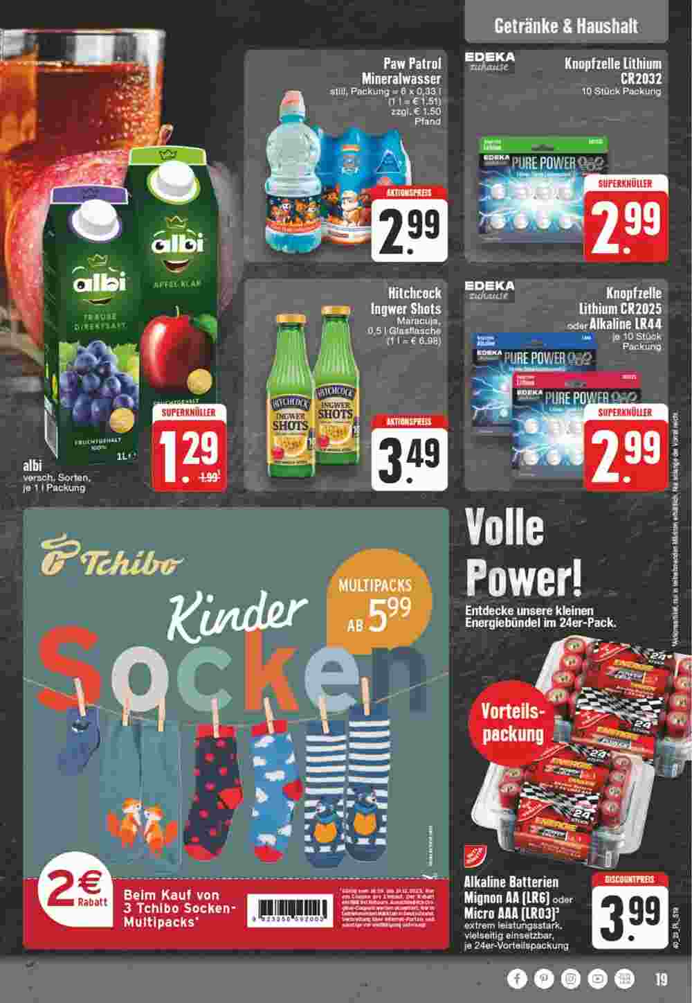 EDEKA Vogl Prospekt (ab 02.10.2023) zum Blättern - Seite 19