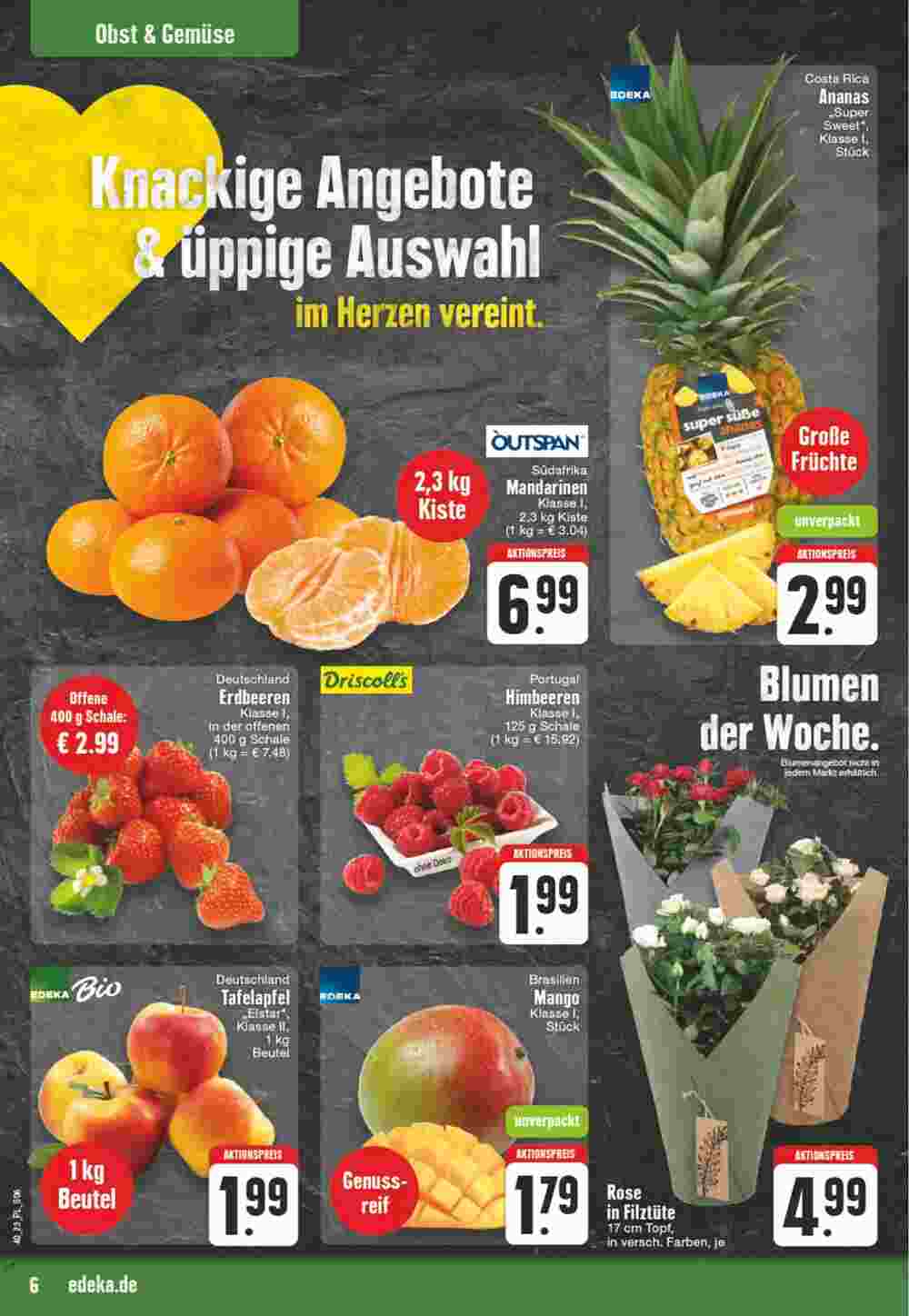 EDEKA Vogl Prospekt (ab 02.10.2023) zum Blättern - Seite 6