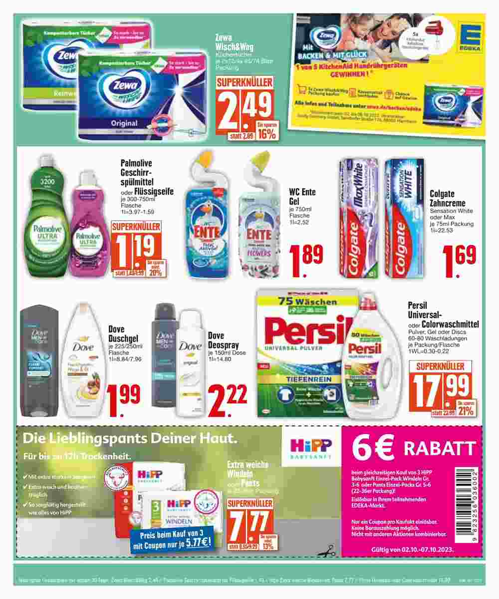 Edeka Scherer Prospekt (ab 02.10.2023) zum Blättern - Seite 25