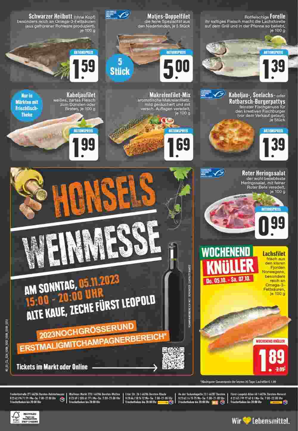 Edeka Honsel Prospekt (ab 02.10.2023) zum Blättern - Seite 24