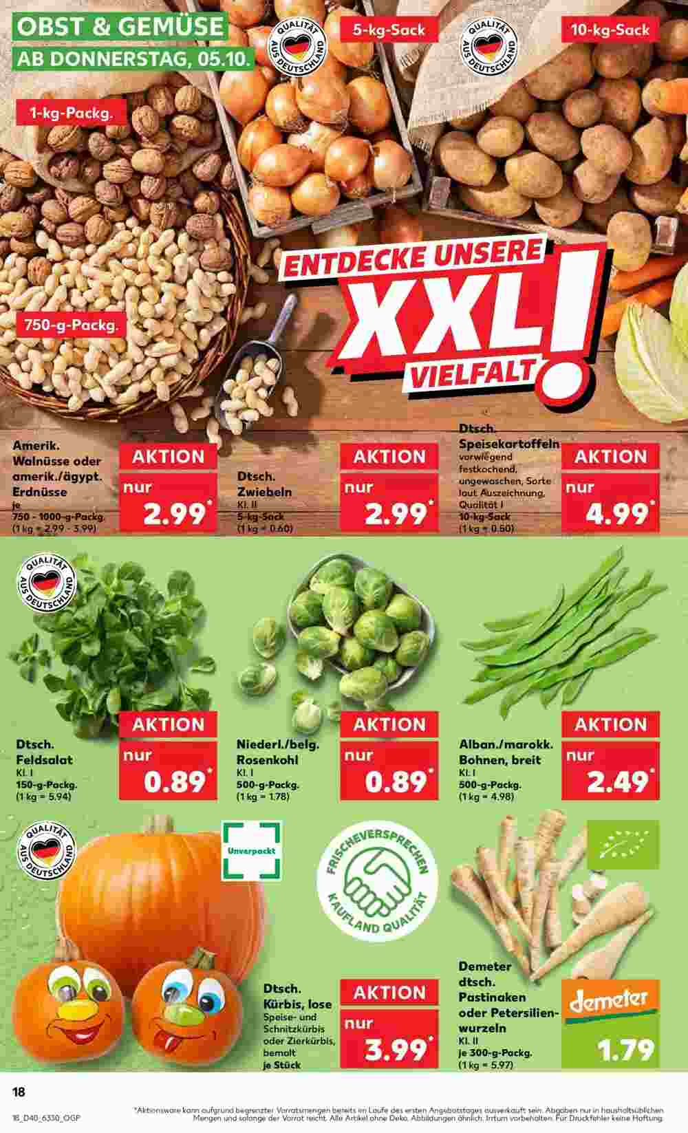 Kaufland Prospekt (ab 04.10.2023) zum Blättern - Seite 18