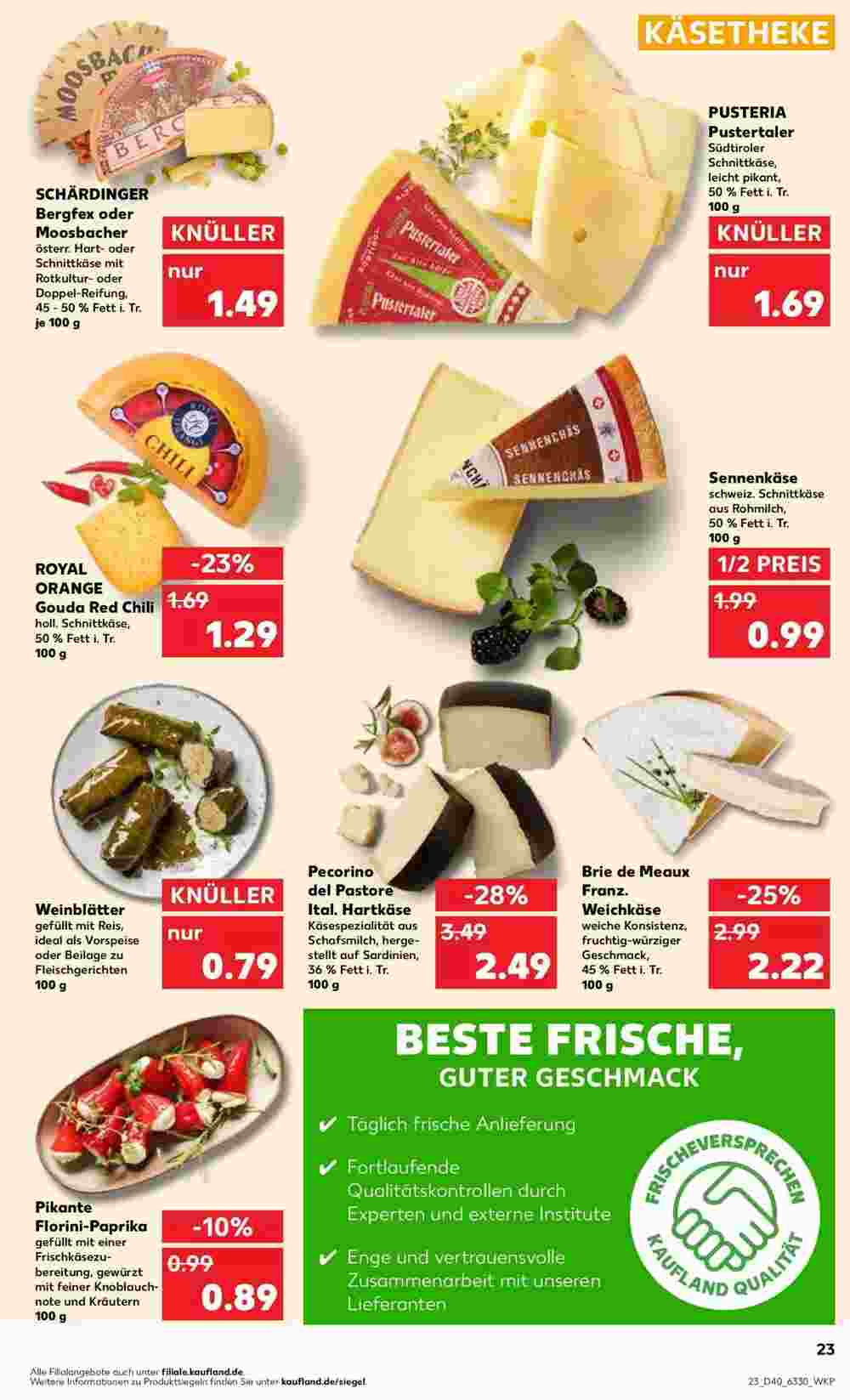 Kaufland Prospekt (ab 04.10.2023) zum Blättern - Seite 23