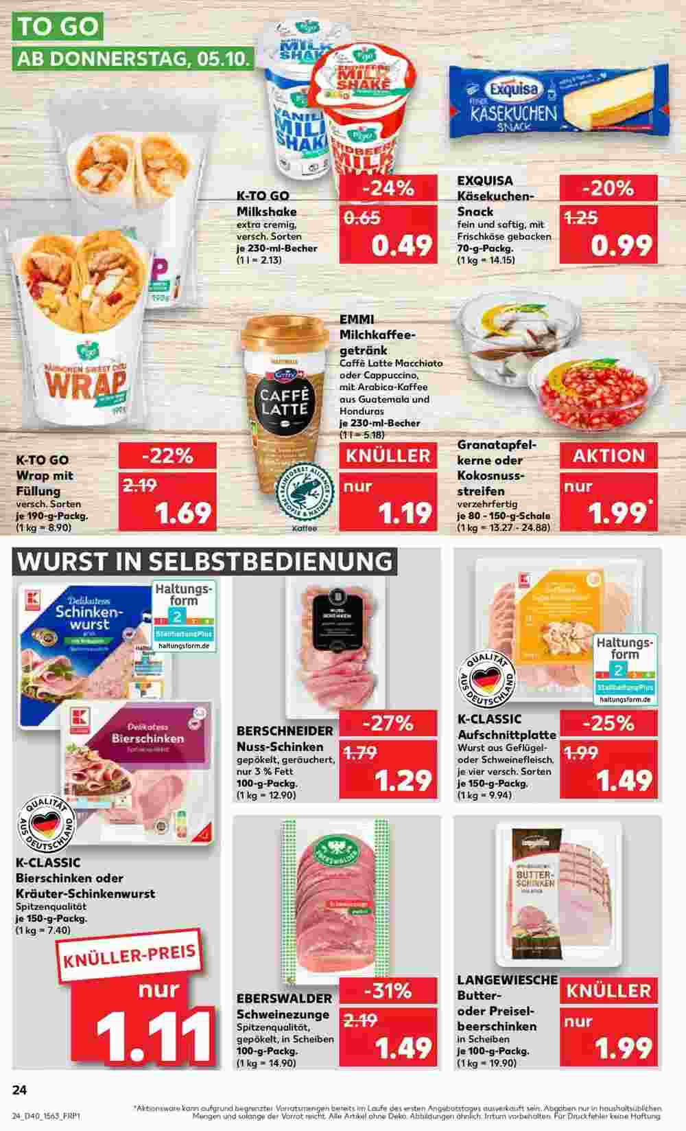 Kaufland Prospekt (ab 04.10.2023) zum Blättern - Seite 24