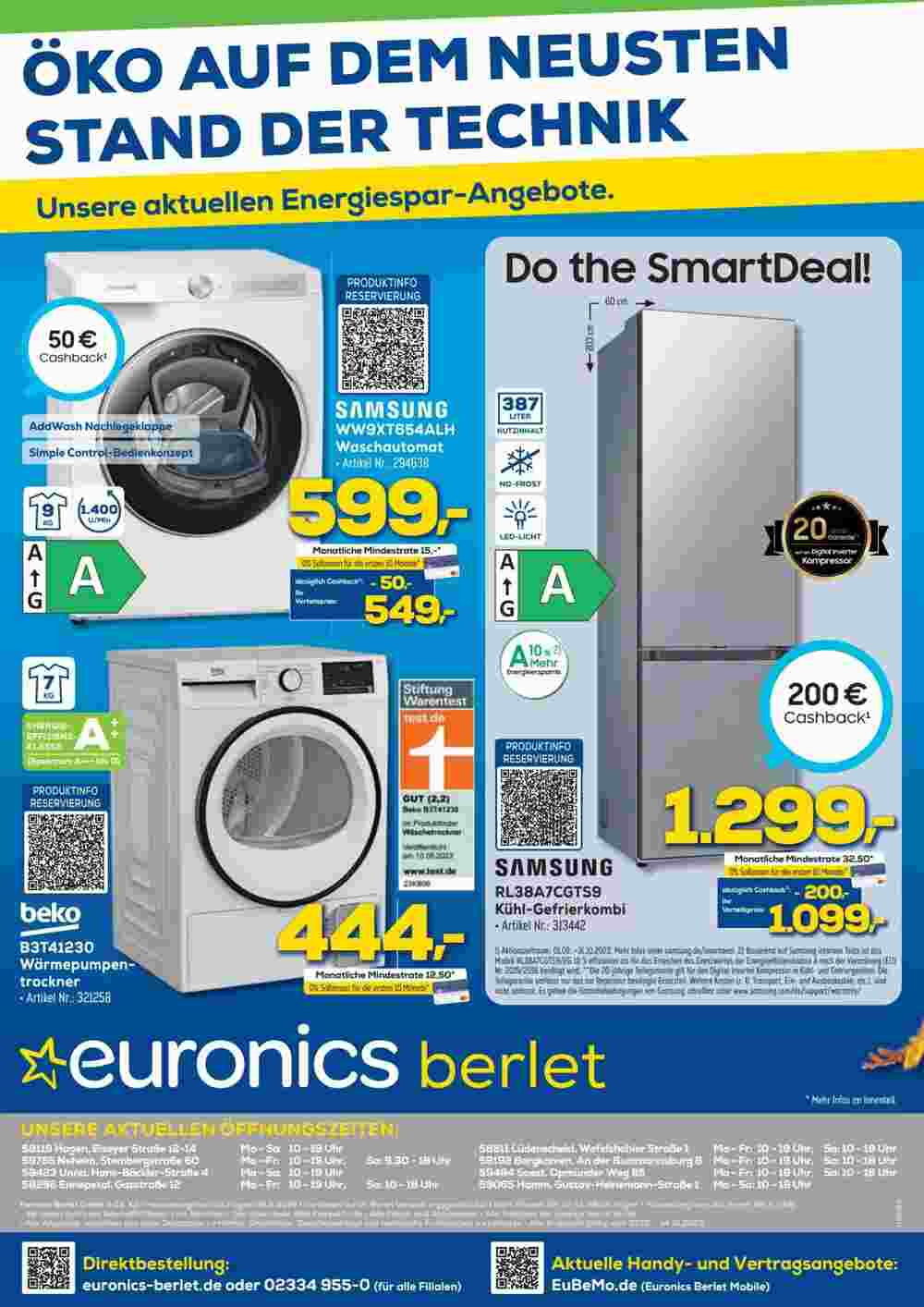 Euronics Prospekt (ab 06.10.2023) zum Blättern - Seite 20