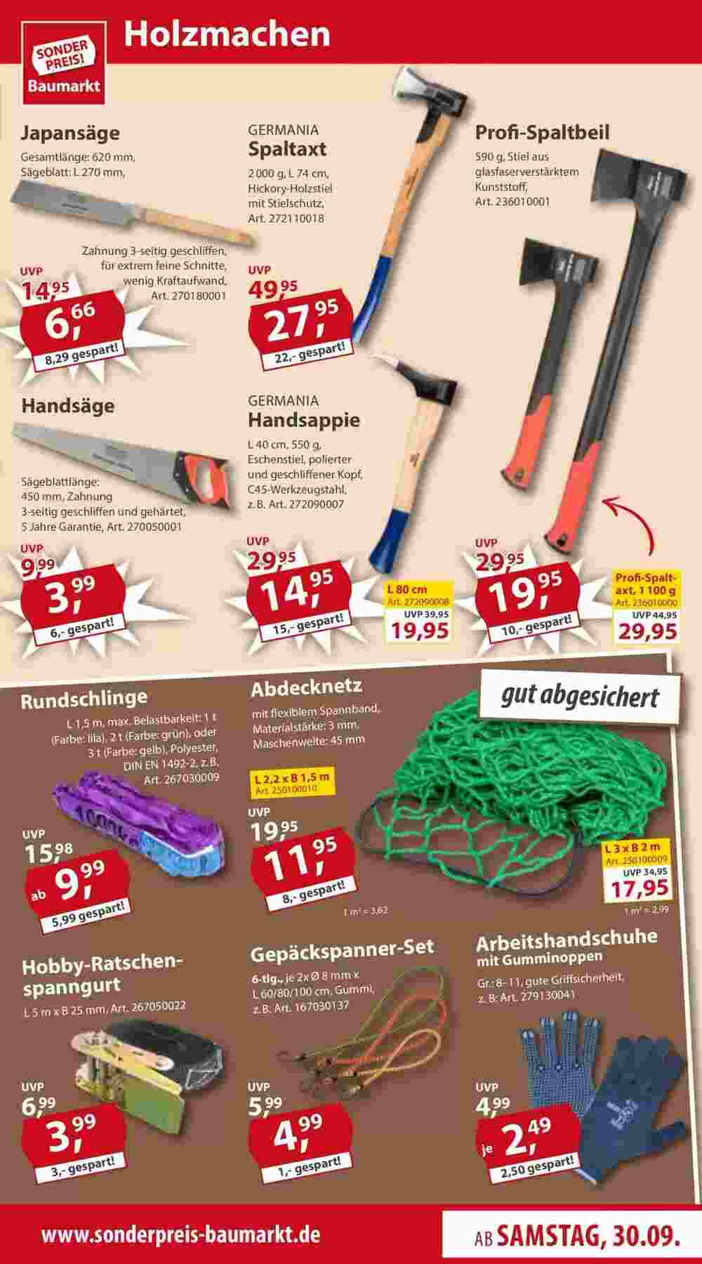 Sonderpreis Baumarkt Prospekt (ab 07.10.2023) zum Blättern - Seite 15